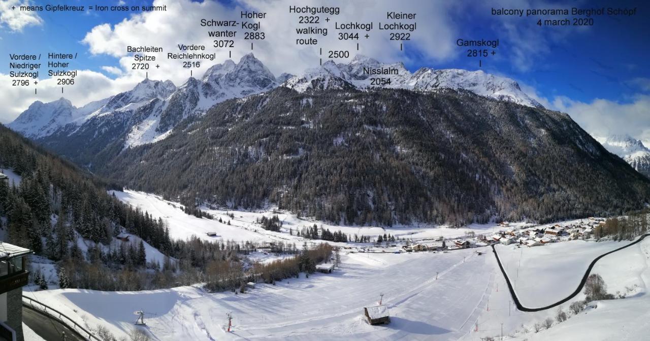 Gaestehaus Berghof Schoepf Langenfeld Bagian luar foto